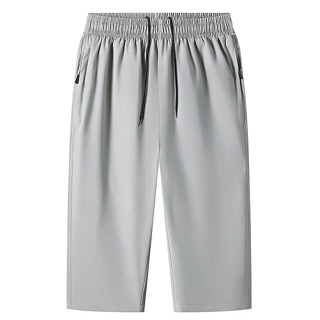 Men's Athletic Shorts Cropped Pants Casual Shorts Capri Pants ...