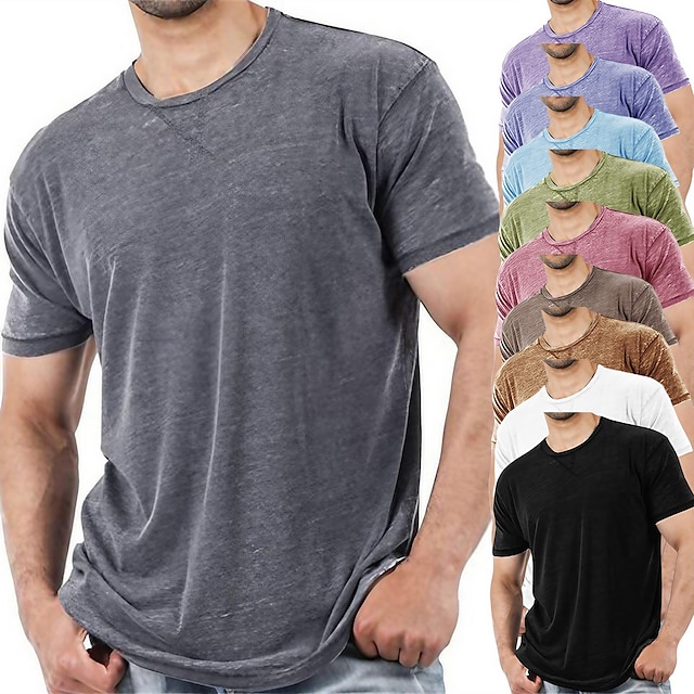  Bărbați Tricou Cămașă cool Simplu Imprimeu Grafic Stil Nautic În aer liber Stradă Manșon scurt Îmbrăcăminte Sport Designer Epocă Casual