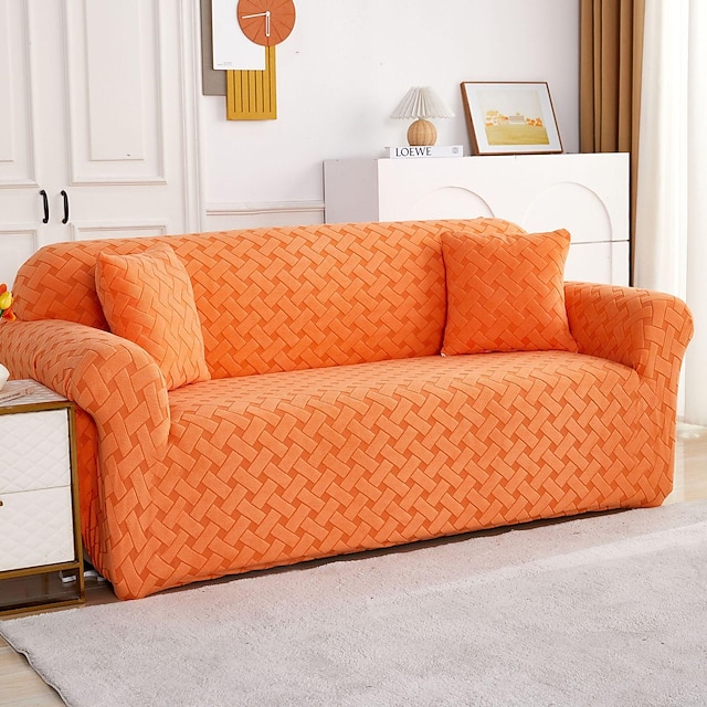 Stretch Couch Covers for Dogs Pet, Jacquard Sectional Sofa Slipcovers