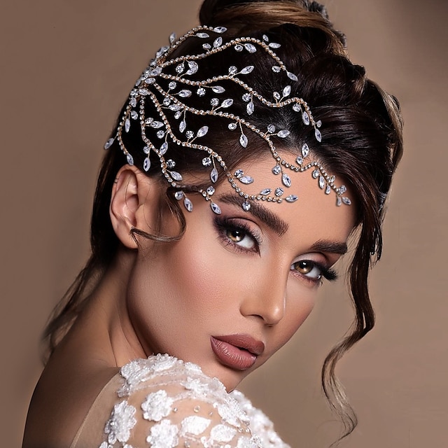 Hair Combs Headdress Rhinestone Wedding Party / Evening Fashion Bridal ...