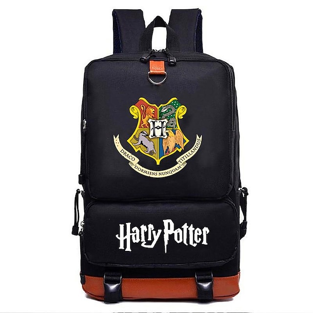  حقيبة ظهر هاري بوتر ملحقات الفيلم حقيبة مدرسية سعة كبيرة للسفر حقيبة كمبيوتر للجنسين 45 * 15 * 29 سم