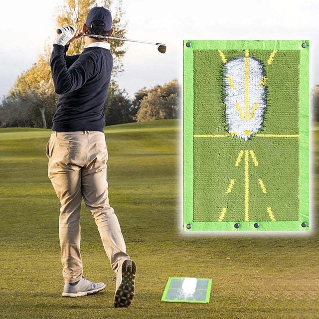  golf edzőszőnyeg lengésérzékeléshez ütő, golf swing gyakorló szőnyeg ütőlabda pálya irány pálya szőnyeg ütőszőnyeg golf edzőszőnyeg