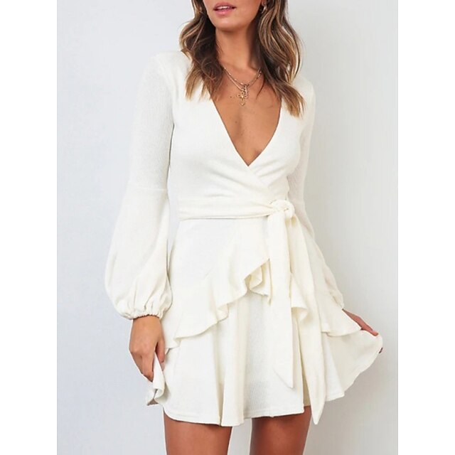 Women's Casual Sweater Dress Sheath Sweater Dress Mini Sweater Dress