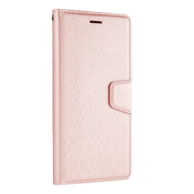  telefon fodral Till iPhone 15 14 Pro Max Plus iPhone 13 12 11 Pro Max Plånboksfodral Fällock med stativ Helkroppsskydd Kortplats Ensfärgat TPU PU läder