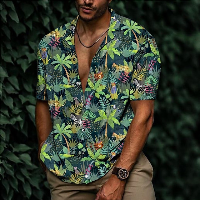 Colorado Rockies Green Leaf Pattern Tropical Hawaiian Shirt For Men And  Women - Freedomdesign