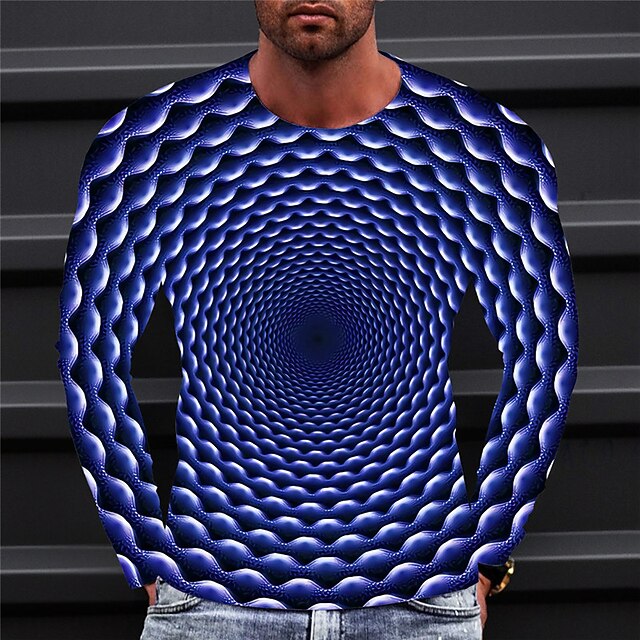 Pulsing Optical illusion Men's Short Sleeve Shirt