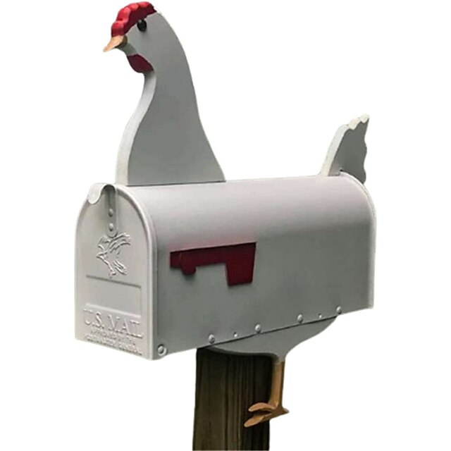 Unique Horses Cow Mailbox, Creative Personalised Animals Mailbox