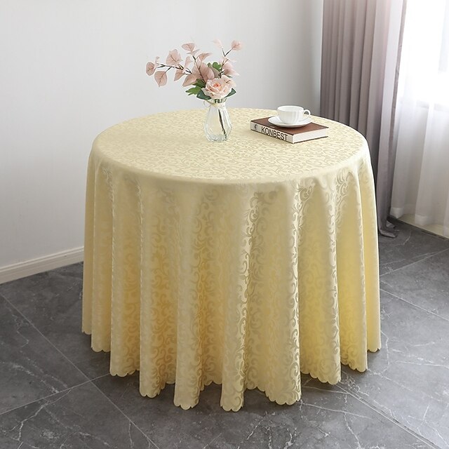 Tablecloth Round Table Cloth Wipe Clean Spring Tablecloth Farmhouse