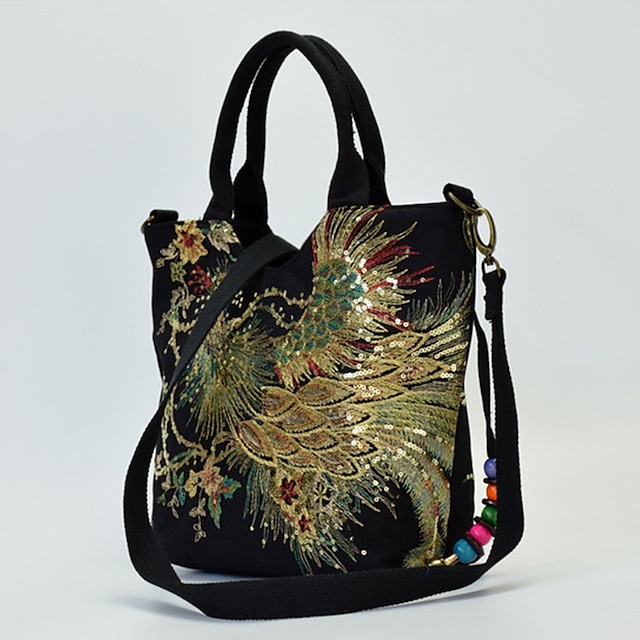 Women's Handbag Crossbody Bag Canvas Tote Bag Canvas Outdoor Daily ...