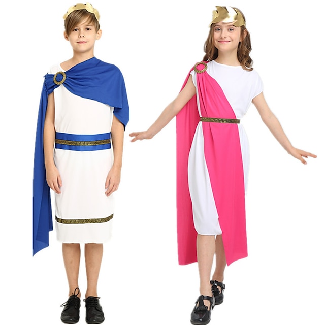 Greek Gods Career Costumes Kid's Boys Cosplay Party Carnival Masquerade ...