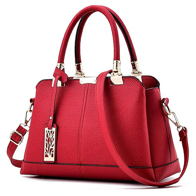 Women's Handbag Crossbody Bag Satchel Top Handle Bag PU Leather Daily ...