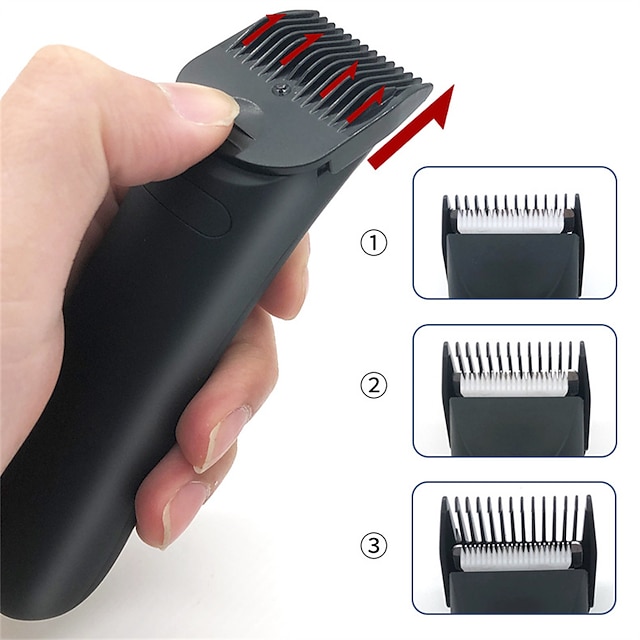 גוזם שיער במפשעה חשמלי לגברים הסרת שיער ערווה אזורים אינטימיים טיפוח הגוף קוצץ אפילציה מכונת גילוח נטענת סכין גילוח