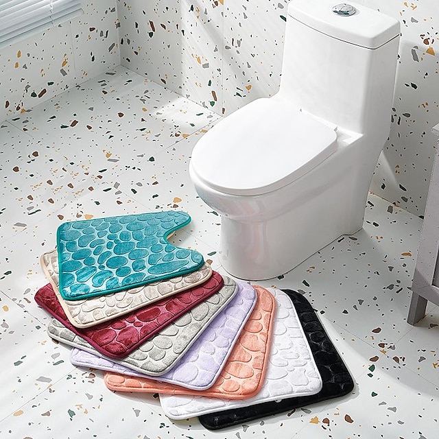  χαλάκι δαπέδου τουαλέτας κοίλο πλακόστρωτο πατάκι τουαλέτας χαλάκι μπάνιου χαλάκι πόρτας μπάνιου αντιολισθητικό πατάκι τουαλέτας
