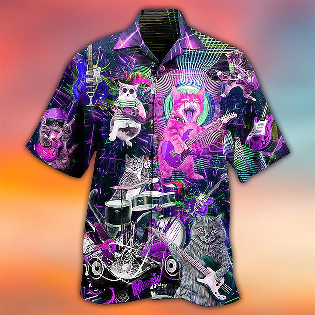 Hawaii Blouse Heren Korte Mouwen Button-down Shirt COOFANDY Hawaï-bloemenhemd Voor Tropisch Bloemenhemd Korte Mouwen Strandfeest Vakantie Shirt Hawaii Blouse Heren Korte Mouwen Button-down Shirt COOFANDY Hawaï-bloemenhemd Voor Tropisch Bloemenhemd Korte Mouwen Strandfeest Vakantie Shirt
