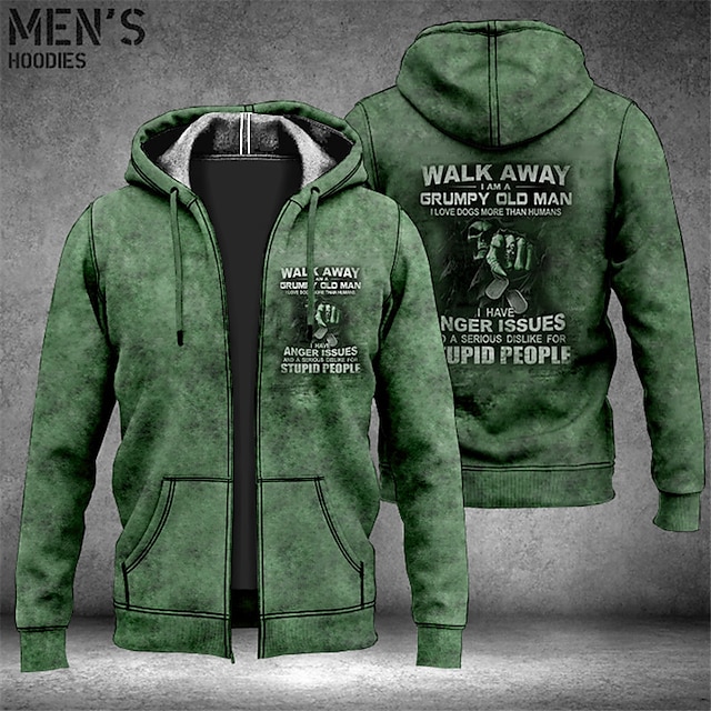  Men's Skull Graphic Prints Hoodie Hoodies Sweatshirt Full Zip Hoodie Long Sleeve Hooded Sweatshirt Hooded Streetwear 3D Print Sports & Outdoor Daily Sports Red Blue Zipper Print Spring &  Fall