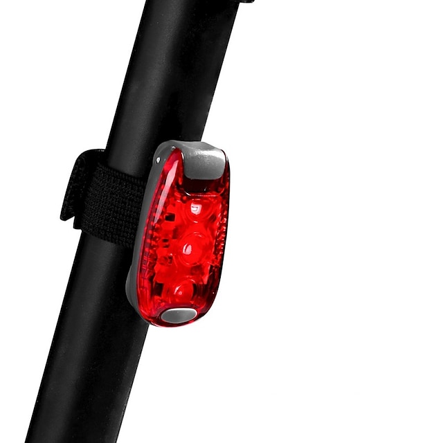  LED Fietsverlichting Richtingaanwijzer Achterlicht fiets LED Fietsen Wielrennen Nieuw ontwerp Windbestendig Gemakkelijk draagbaar Duurzaam CR2032 120 lm CR2032 batterij Rood Fietsen