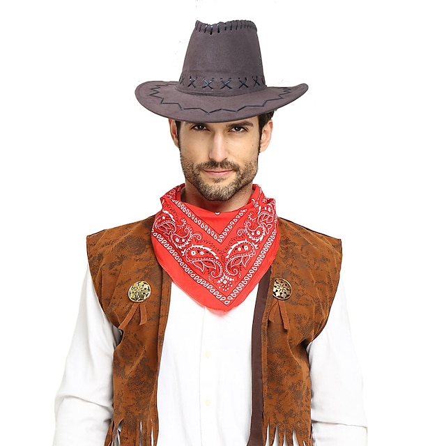 Couples Old West Wild West Cowgirl Cowboy Cosplay Costume Outfits 3 ...