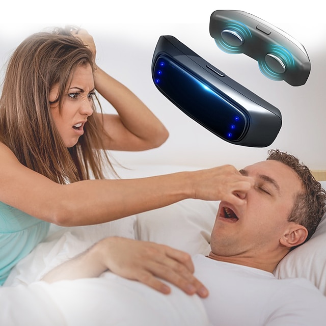 Smart Anti Snoring Device Ems Pulse Stop Snore Portable Comfortable