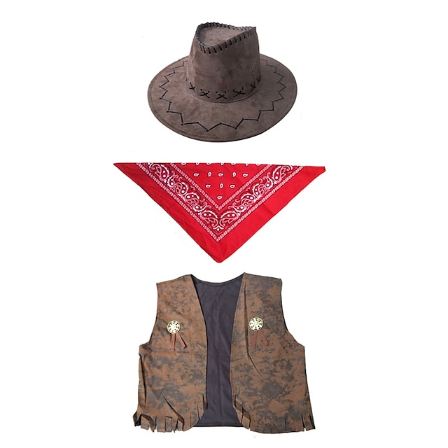 Couples Old West Wild West Cowgirl Cowboy Cosplay Costume Outfits 3 ...