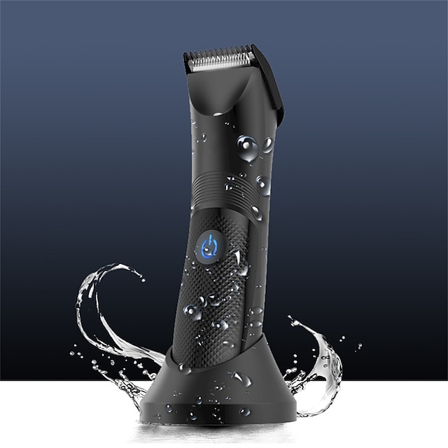 Mens Electric Groin Hair Trimmer Pubic Hair Removal Intimate Areas