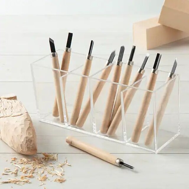  6pcs/10pcs/12pcs Set Wood Carving Knife Set Carbon Steel Wood Carving Tools Woodworking Chisels Wood Chisel Kits