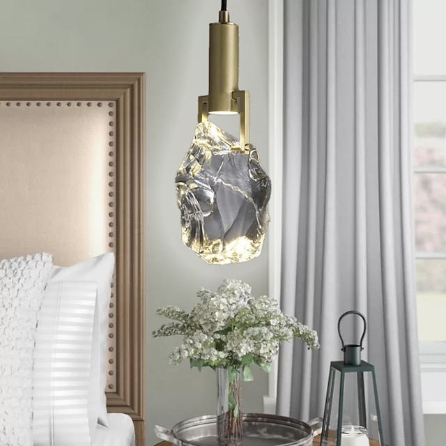  28cm lampada a sospensione a led forme geometriche isola luce metallo stile artistico stile vintage stile moderno stile artistico nordico 85-265v