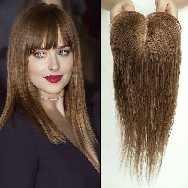 Women's Remy Human Hair Toupees Straight Capless Classic / Women / Best