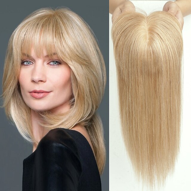 Women's Remy Human Hair Toupees Straight Capless Classic / Women / Best
