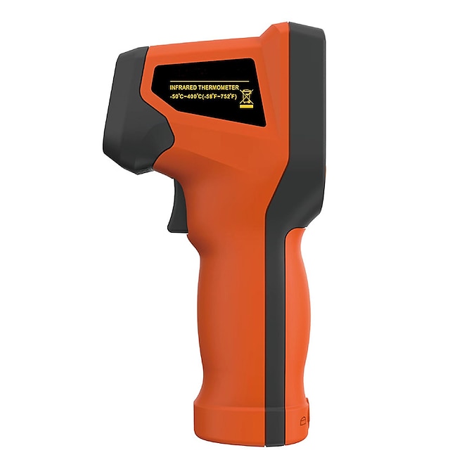  infraröd termometerpistol handhållen värmetemperaturpistol för matlagning testare pizzaugnsgrill & motor - laser yttemperaturläsare -58f till 1112f