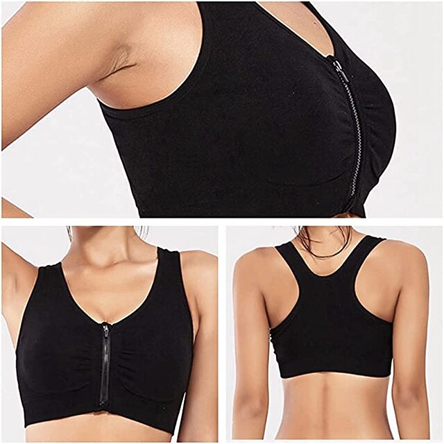 Haut Court D'entraînement Pour Femme - Soutien-gorge De Sport Court - Soutien-gorge Sans Fil Intégré