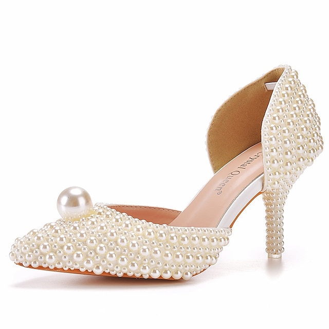 A pair of high heeled shoes wedding stiletto — Photo — Lightstock