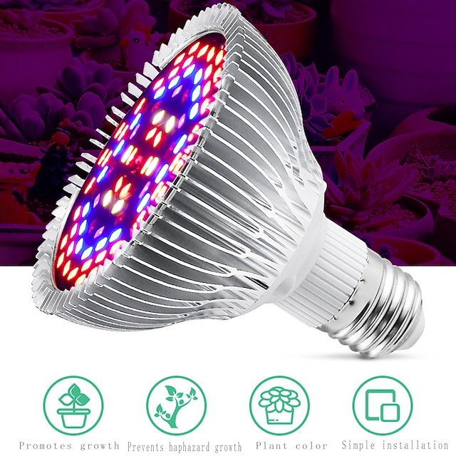  bombillas de luz led para cultivo e27 luz de planta 220v phytolamps de espectro completo 100w 150w fitolampy hidropónico 30w 50w 80w lámpara de semillas de interior