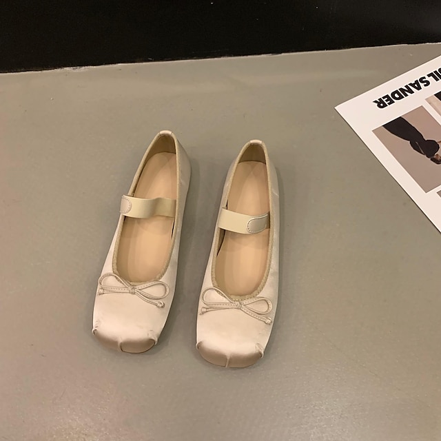 Women's Ballet Shoes Pointe Shoes Performance Outdoor Stage Flat Flat