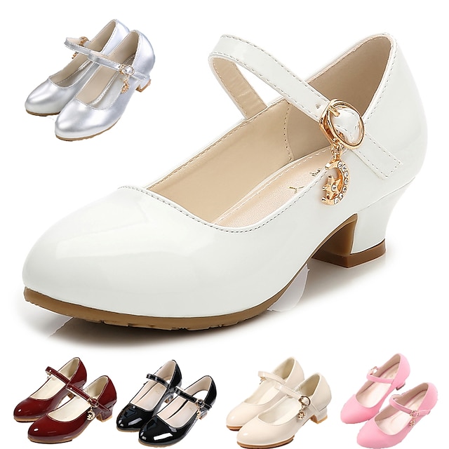 Girls' Heels Princess Shoes PU Water Resistant Breathability Princess ...