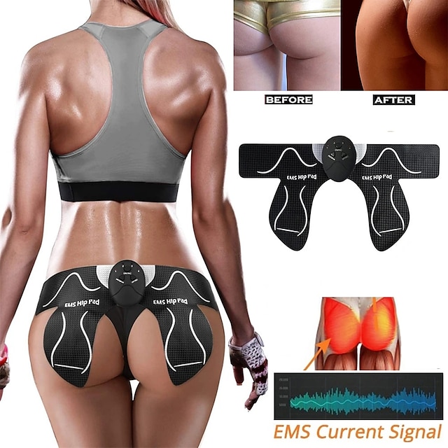  EMS Buttocks Abdominal Stimulator Fitness Body Slimming Massager Multi-functional Smart Electric Muscle Stimulator Hips Trainer