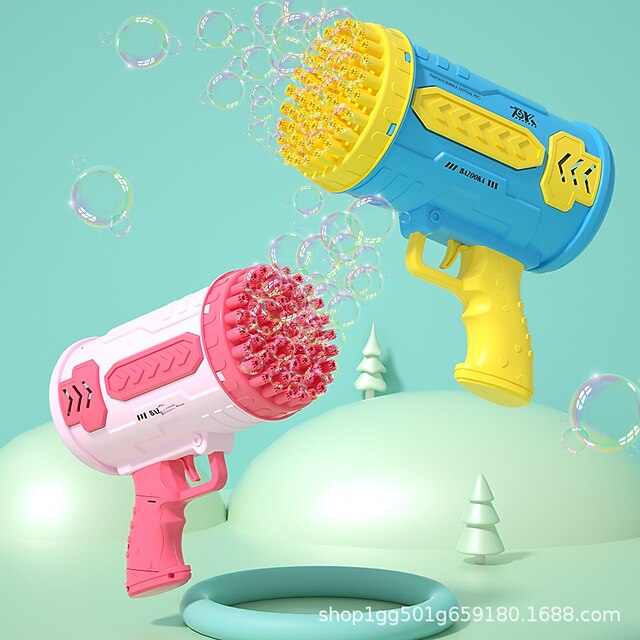 Gatling Bubble Machine Upgrade Rocket Launcher Bubble Machine with