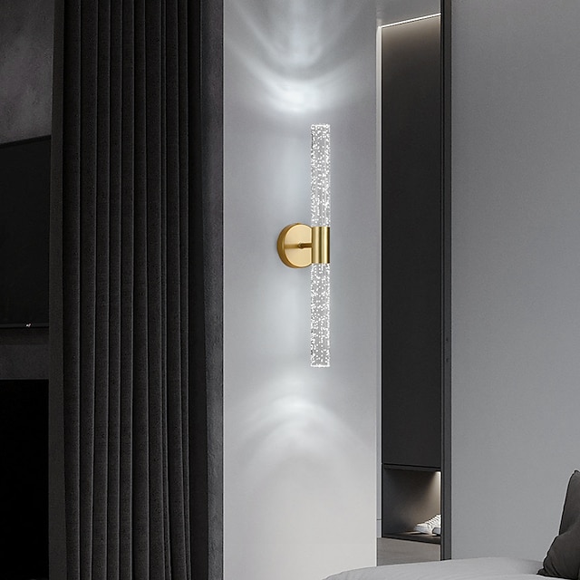  lightinthebox led aplice de perete lampă de interior minimalist bule bandă liniară montare pe perete lumină lungă decor pentru casă corpuri de iluminat, lumini de spalat perete interior pentru
