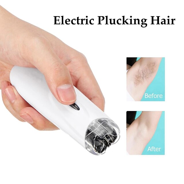 Mini Portable Electric Pull Tweezer Device Women Hair Removal Epilator