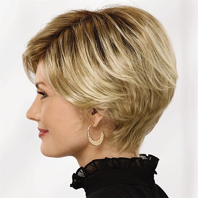 Bennett WhisperLite Wig Sophisticated Short Bob Wig with Feathery ...