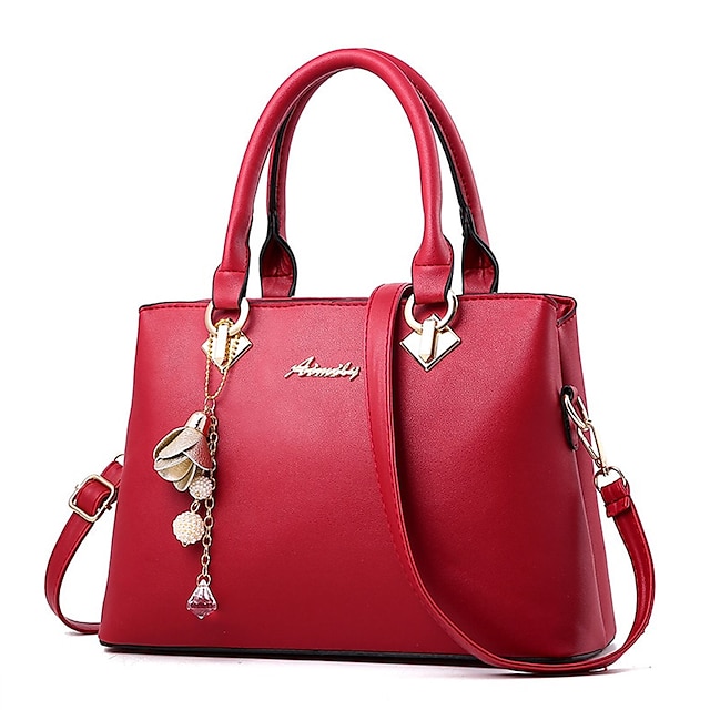 Women's Handbag Crossbody Bag Shoulder Bag PU Leather Office Daily ...