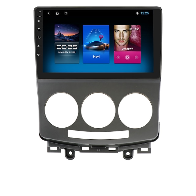  9palcový 2din android 10.0 dvd přehrávač do auta pro mazda5 2005-2010 autorádio multimediální přehrávač videa stereo navigace