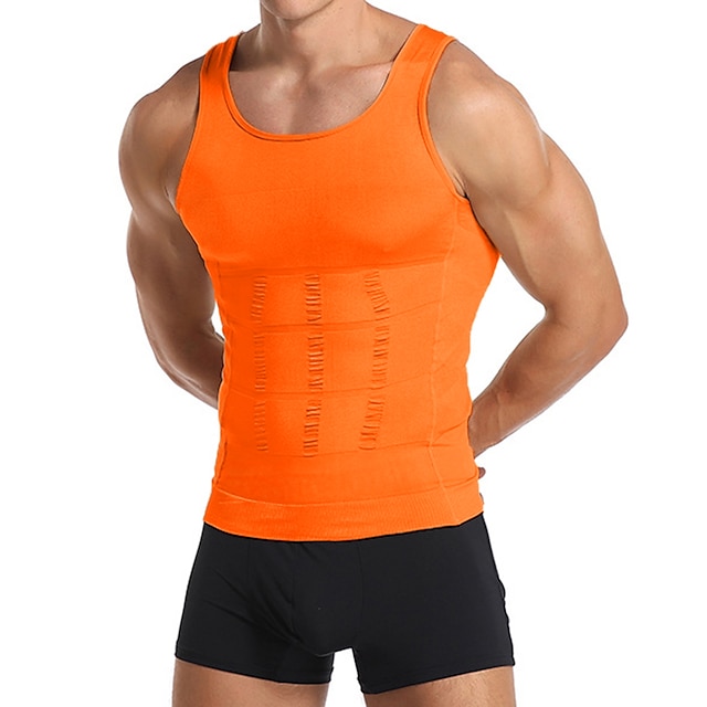  Per uomo Gilet d'allenamento Gilet snellente da allenamento a maglia calda Modellatore del corpo Controllo addominale Perdita di peso Allenamento addominali Per Allenamento in Palestra Allenamento