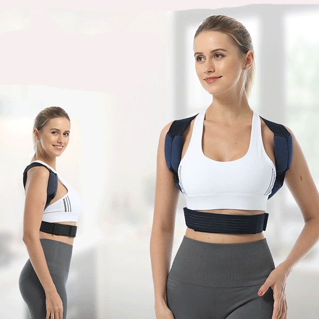 1PC Posture Corrector for Women and Men Adjustable Upper Back Brace for
