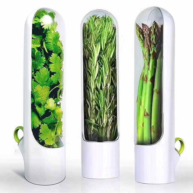 Vegetable Fresh-keeping Bottle, Herbal Medicine Preservation Bottle, Herb Storage Bottle, Home Kitchen Gadgets 10
