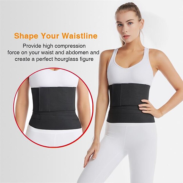 Sweat Waist Trainer Body Shaper Shapewear Training Men's Women's