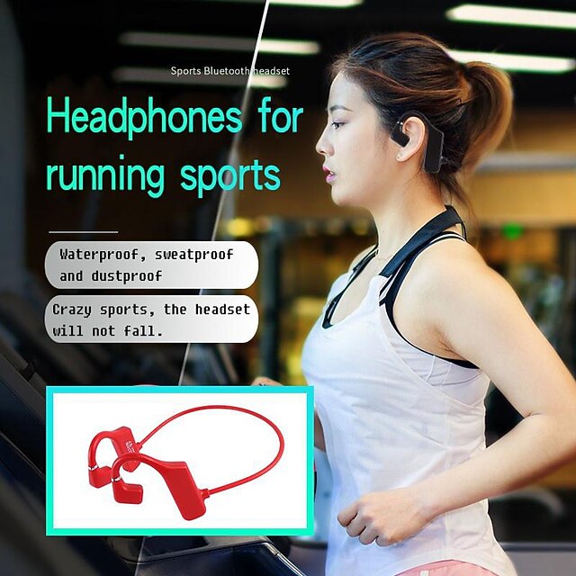 iMosi Q1 Bone Conduction Headphone Ear Hook Bluetooth 5.2 Waterproof