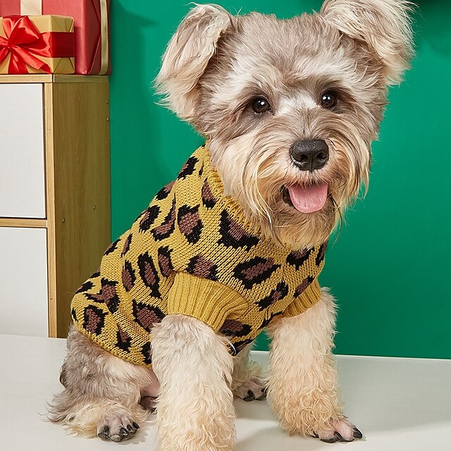  Honden Katten Truien Trui Modieus leuke Style Winter Ademend Zacht Wasbaar Comfortabel Buiten Casual / Dagelijks Hondenkleding for Bichon Frise pomeranian kleine huisdieren Vlinder Small