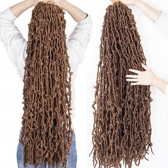 36 Inch Butterfly Locs Crochet Hair 1 Pack Pre Looped Distressed Locs