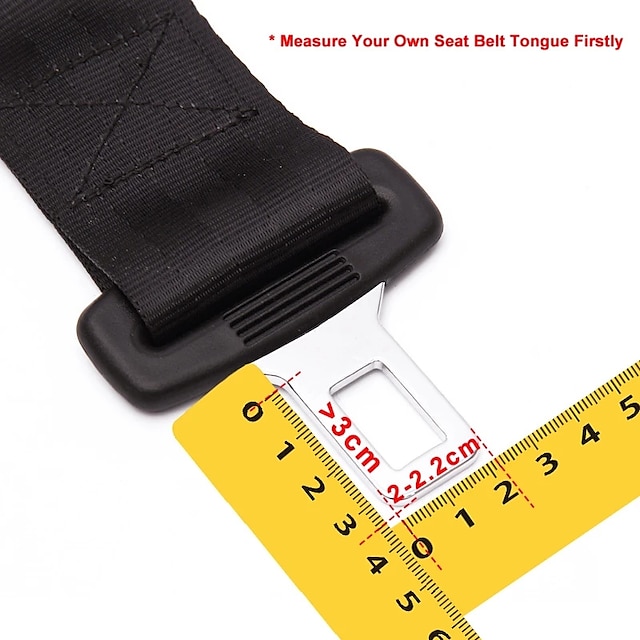 Universal Safety Belt Buckle Seat Belt Extender 45 Steel Seat Belt Clip