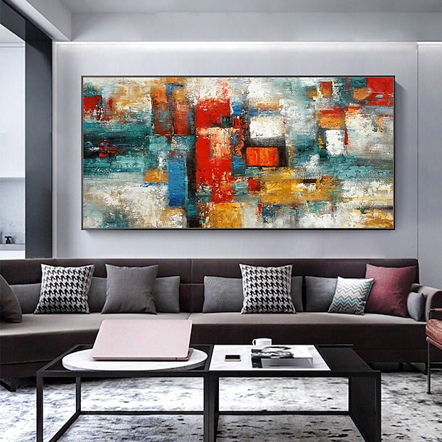  olieverfschilderijen muurkunst op canvas muurdecoratie modern abstract beeld voor huisdecor gerold lijstloos ongerekt schilderij